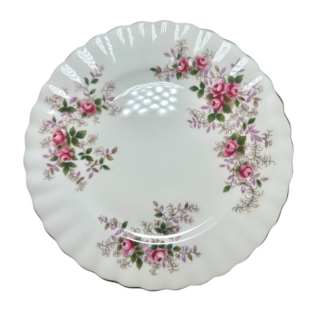 12pcs Vintage Royal Albert Lavender Rose Side Plates, Floral English Bone China
